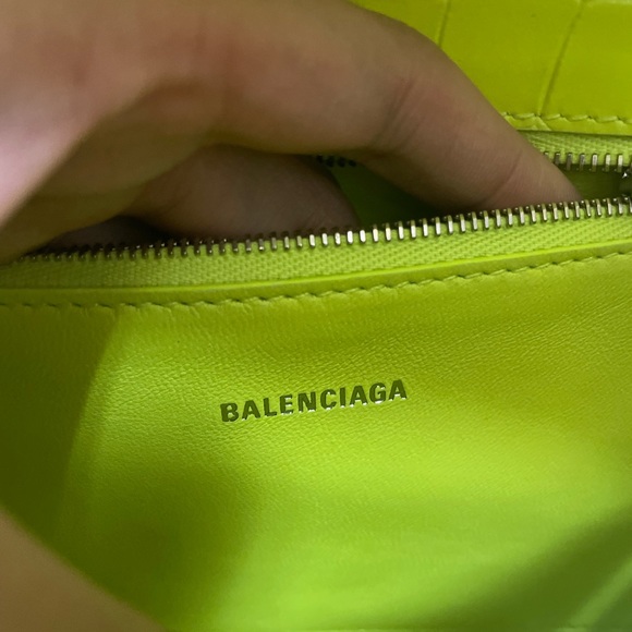 Balenciaga. Xx Medium Flap Bag Crocodile Embossed shoulder bag - Picture 7 of 9